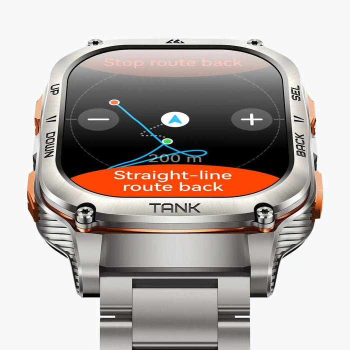 EAN 6974958251071 - KOSPET TANK M3 ULTRA 4,98 cm (1.96") AMOLED 43 mm Digital 410 x 502 Pixeles Pantalla táctil Plata GPS (sa imagen 4