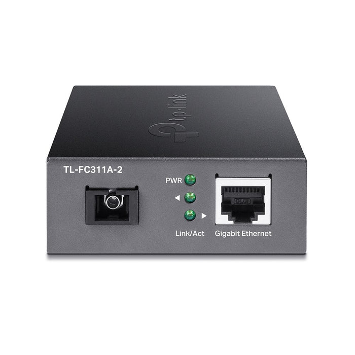 EAN 6935364010560 - TP-Link TL-FC311A-2 convertidor de medio 1000 Mbit/s Monomodo Negro imagen 3