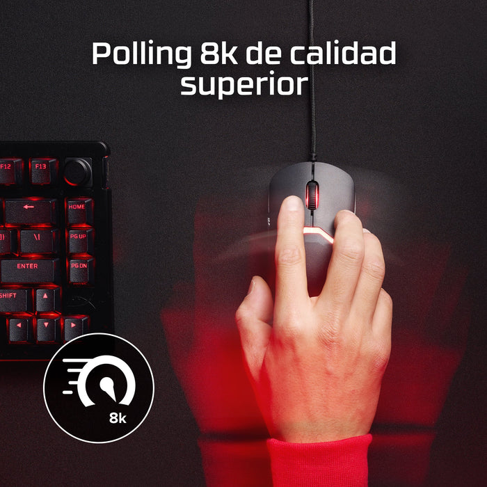 EAN 0198415001641 - HyperX Pulsefire Saga Wired Gaming Mouse ratón Juego Ambidextro USB tipo A Óptico 3200 DPI imagen 8