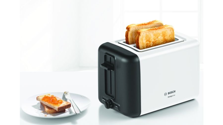 EAN 4242005254156 - Bosch TAT3P421DE tostadora 2 rebanada(s) 970 W Negro, Blanco imagen 8