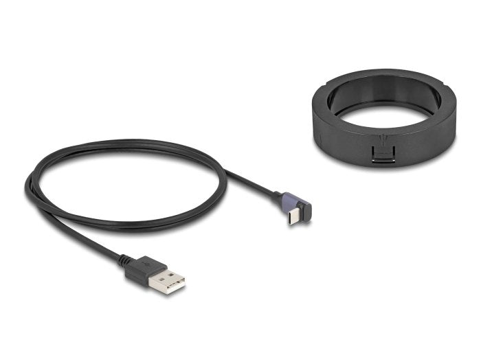 EAN 4043619662845 - DeLOCK 66284 cargador de dispositivo móvil Smartphone Negro USB Cargador inalámbrico Interior imagen 3