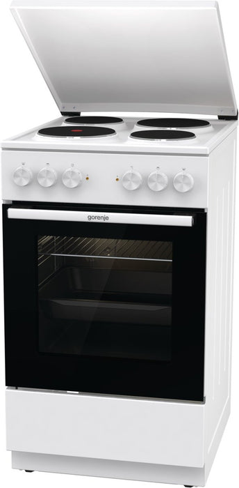 EAN 3838782748783 - Gorenje GE5A23WH Cocina independiente Eléctrico Hornillo eléctrico / Placa eléctrica Blanco imagen 6