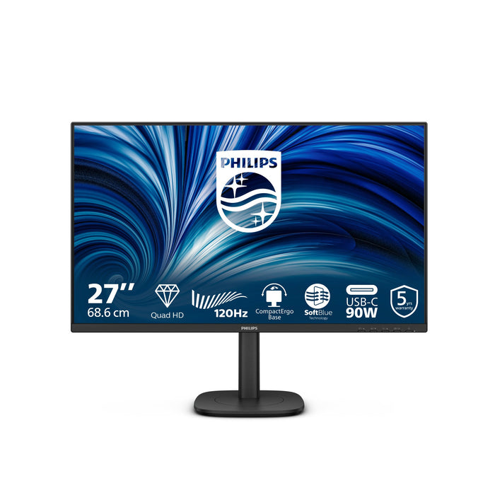 EAN 8721038002423 - Philips 3000 series 27B2U3601/00 pantalla para PC 68,6 cm (27") 2560 x 1440 Pixeles Quad HD LCD Negro imagen 1