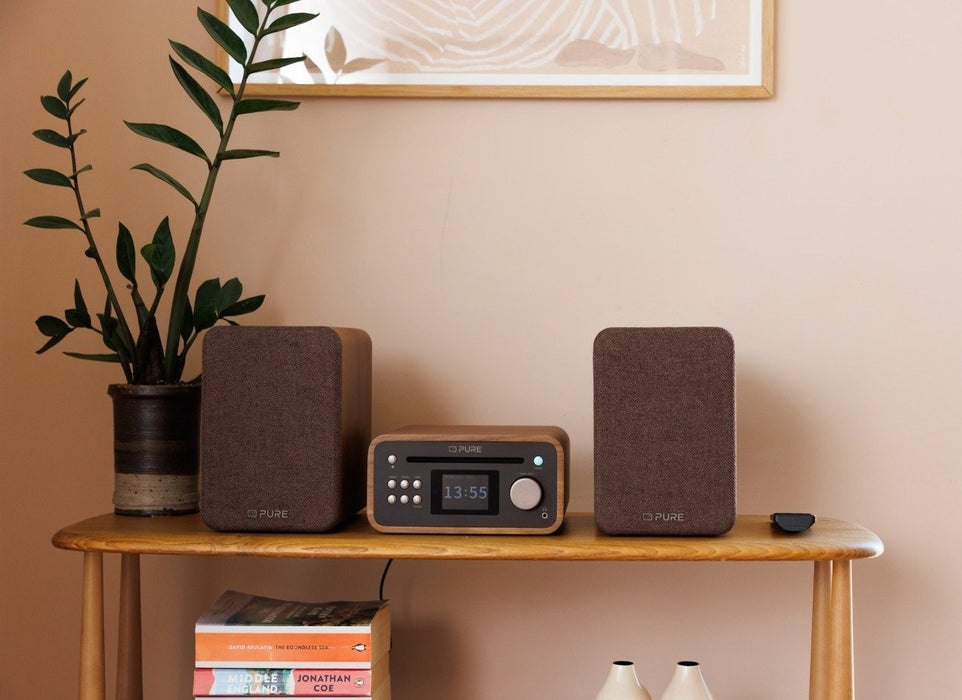 EAN 759454301866 - Pure Classic Stereo Mini Microcadena de música para uso doméstico 40 W Marrón, Nuez imagen 7