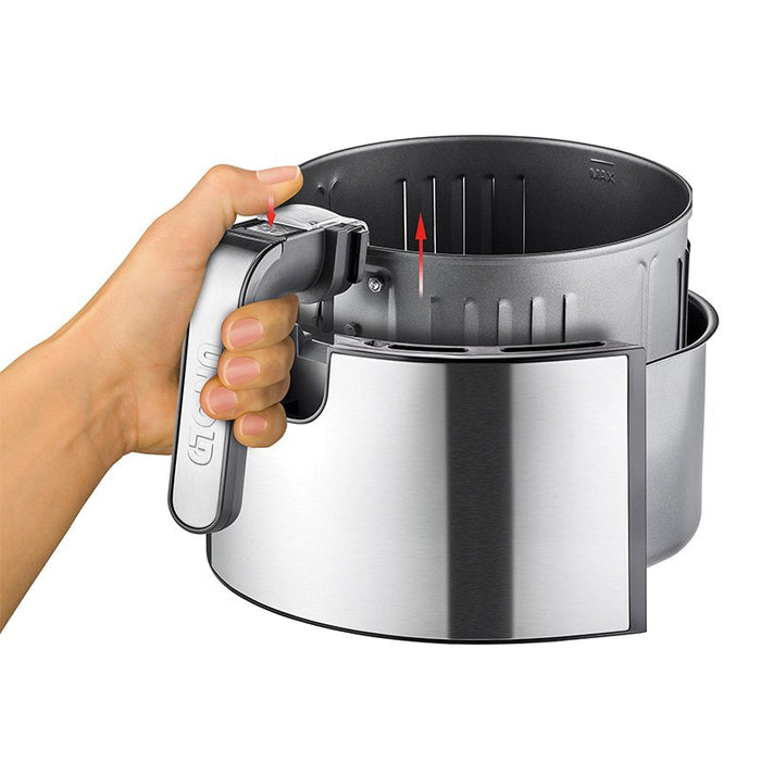EAN 4011689586552 - Unold 58655 freidora Doble 5 L 1400 W Freidora de aire caliente Negro, Acero inoxidable imagen 7