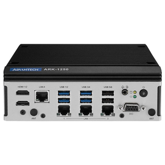EAN 5715063710982 - Advantech ARK-1250L 1,5 GHz 1,5 kg Negro, Acero inoxidable imagen 2