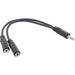 EAN 4043718266005 - InLine 99300B cable de audio 2 m 3,5mm 2 x 3.5mm Negro imagen 1