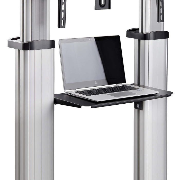 EAN 0065030906302 - StarTech.com 1110C-MOBILE-TV-CART soporte para TV 2,54 m (100") Negro, Plata imagen 10