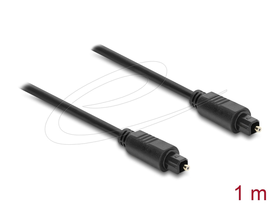 EAN 4043619909230 - DeLOCK 90923 cable de audio 1 m Toslink Negro imagen 1