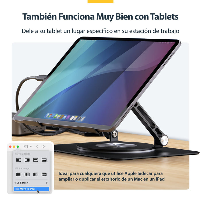 EAN 0065030904711 - StarTech.com ATFR-LAPTOP-RISER soporte para ordenador portátil Plata imagen 13