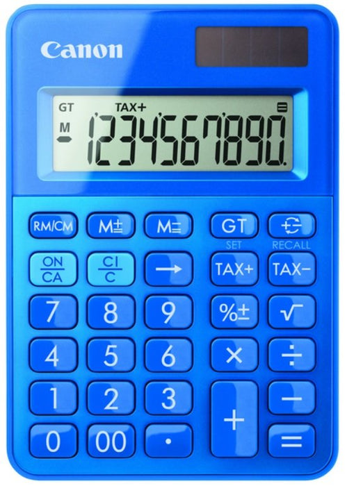 EAN 4549292031447 - Canon LS-100K calculadora Escritorio Calculadora básica Azul imagen 1