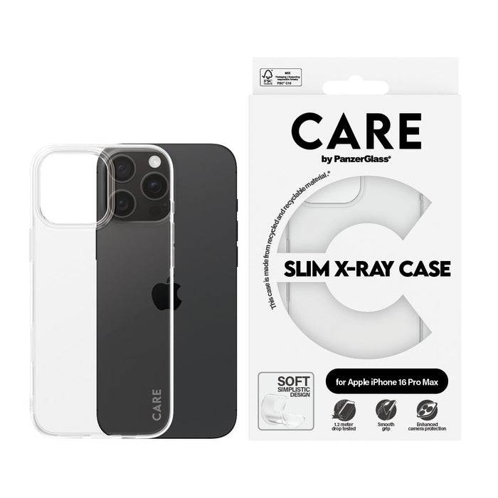 EAN 5715685005831 - PanzerGlass CARE™ by ® X-Ray Case iPhone 16 Pro Max funda para teléfono móvil Transparente imagen 2