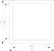 EAN 4001869220352 - Siemens 5TG1321 placa de pared y cubierta de interruptor Blanco imagen 3