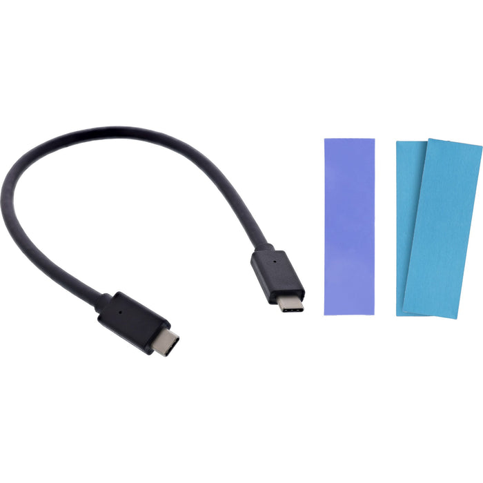 EAN 4043718296071 - InLine 00031H caja para disco duro externo Caja externa para unidad de estado sólido (SSD) Negro M.2 imagen 5