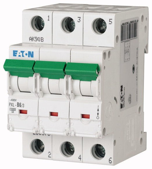 EAN 4015082363789 - Eaton PXL-B6/3 corta circuito Disyuntor en miniatura imagen 1