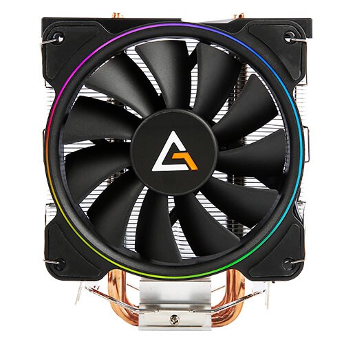 EAN 761345109215 - Antec A400 RGB Procesador Enfriador 12 cm Negro, Cobre, Metálico imagen 2