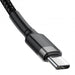 EAN 6953156285200 - Baseus Cafule cable USB 1 m USB C Negro, Gris imagen 2