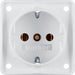 EAN 4011334240549 - Hager 941852502 toma de corriente Tipo F Blanco imagen 1