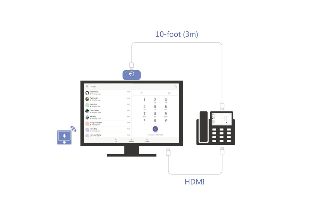 EAN 6938818304802 - Yealink VP59-Teams Edition teléfono IP Negro, Gris IPS Wifi imagen 16