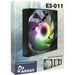 EAN 4260455648783 - Inter-Tech ES-011 Carcasa del ordenador Ventilador 12 cm Negro 1 pieza(s) imagen 5