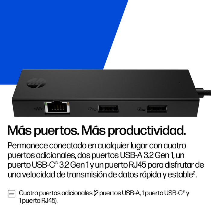 EAN 198990573175 - HP Portable USB-C Hub imagen 4