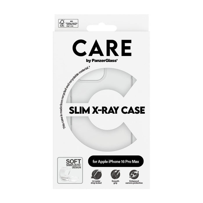 EAN 5715685005831 - PanzerGlass CARE™ by ® X-Ray Case iPhone 16 Pro Max funda para teléfono móvil Transparente imagen 3