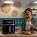 EAN 8435771915895 - Cecotec Cecofry&Grill Duoheat 8000 Sencillo 8 L Independiente 2200 W Freidora de aire caliente Negro imagen 7