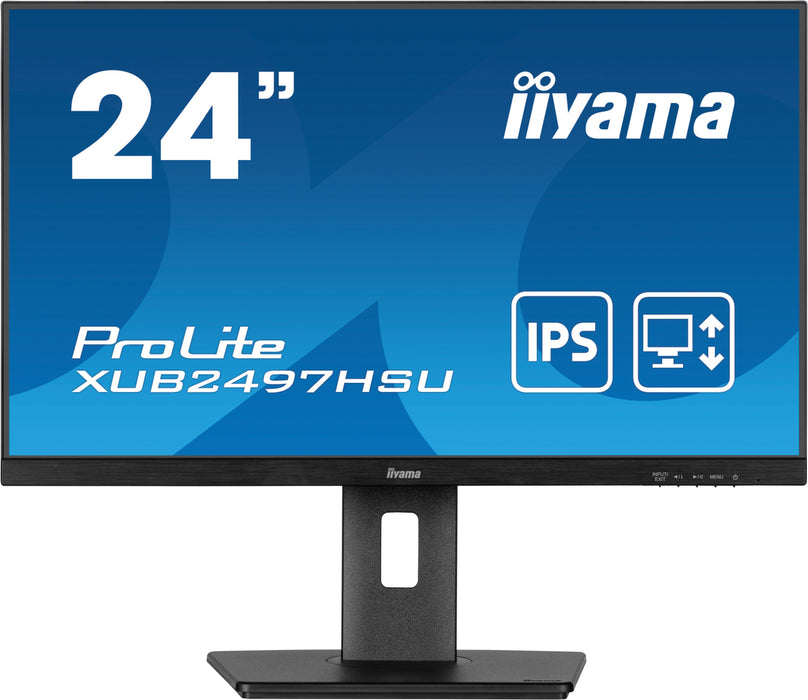 EAN 4948570125050 - iiyama XUB2497HSU-B2 pantalla para PC 60,5 cm (23.8") 1920 x 1080 Pixeles Full HD LED Negro imagen 2