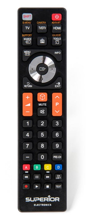 EAN 8054242080445 - Superior Electronics SUPTRB008 mando a distancia IR inalámbrico TV Botones imagen 1