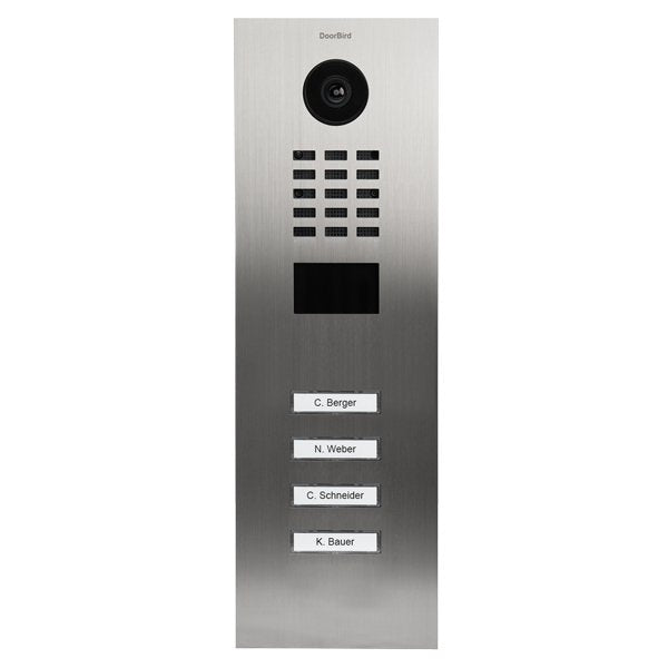 EAN 4260423870789 - DoorBird D2104V sistema de intercomunicación de video Acero inoxidable imagen 1