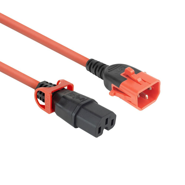 EAN 8716065565942 - ACT PL0063 cable de transmisión Rojo 3 m IEC C14 IEC C15 imagen 1
