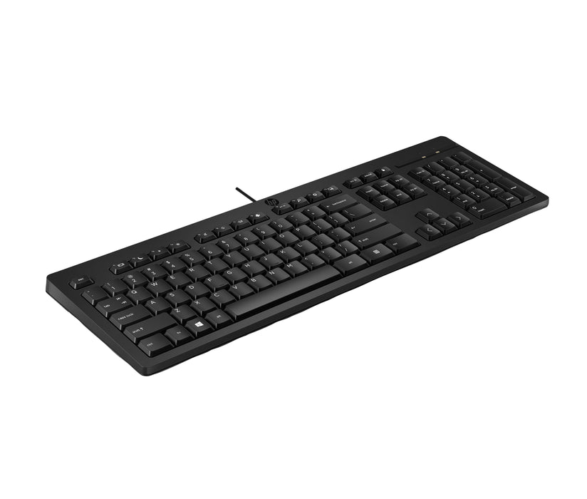 EAN 0195161008115 - HP 125 USB Wired Keyboard teclado Negro imagen 2