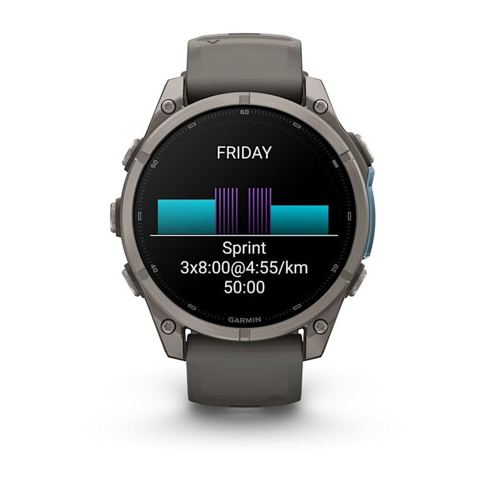 EAN 753759381011 - Garmin fēnix 9 3,56 cm (1.4") AMOLED 47 mm Digital 454 x 454 Pixeles Pantalla táctil Titanio Wifi GPS (sat imagen 9