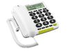 EAN 7322460056414 - Doro 312cs Teléfono analógico Identificador de llamadas Blanco imagen 2