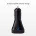 EAN 8018417237300 - SBS TECRTC1USB2AUL cargador de dispositivo móvil Smartphone Negro Encendedor de cigarrillos Carga rápida  imagen 2