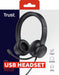 EAN 8713439250886 - Trust Ayda Auriculares Alámbrico Diadema Llamadas/Música Negro imagen 7