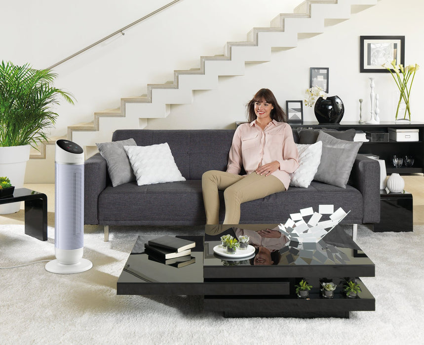 EAN 3121040080276 - Rowenta Silent Comfort 3-in-1 HQ8120 Interior Plata 2400 W Ventilador eléctrico imagen 19