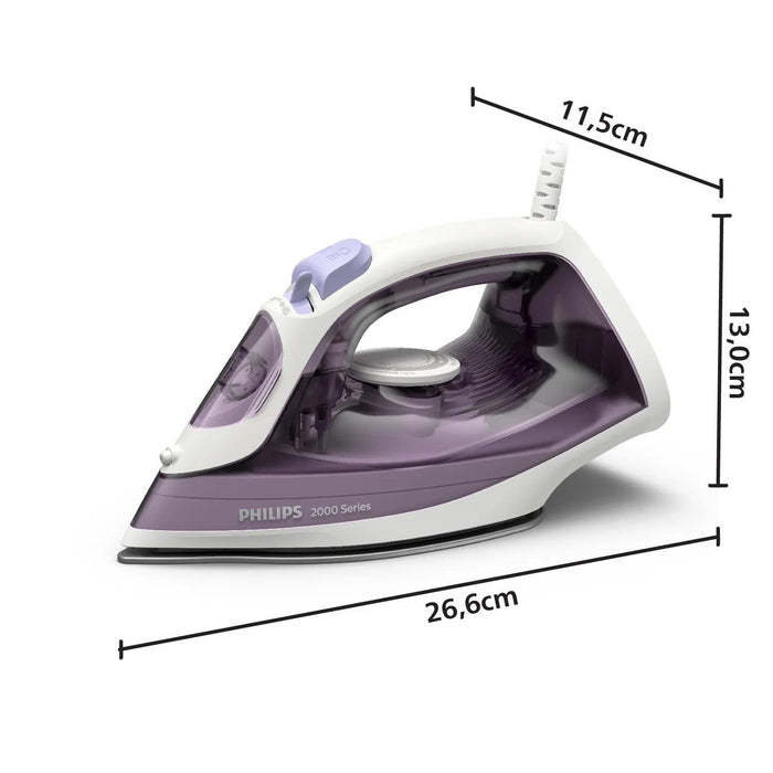 EAN 8720389044786 - Philips 2000 series DST2020/30 plancha Plancha a vapor Suela de cerámica 2000 W imagen 6