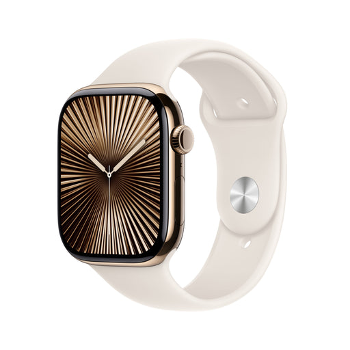 EAN 0195949564161 - Apple Watch Series 10 OLED 46 mm Digital 416 x 496 Pixeles Pantalla táctil 4G Oro Wifi GPS (satélite) imagen 1