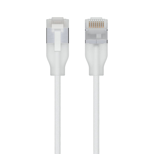EAN 0810084697269 - Ubiquiti UACC-Cable-Patch-EL-C6A-0.3M-W cable de red Translúcido, Blanco 0,3 m Cat6a imagen 1