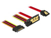 EAN 4043619852291 - DeLOCK 85229 cable de SATA 0,3 m SATA 7-pin SATA 22-pin Negro imagen 1