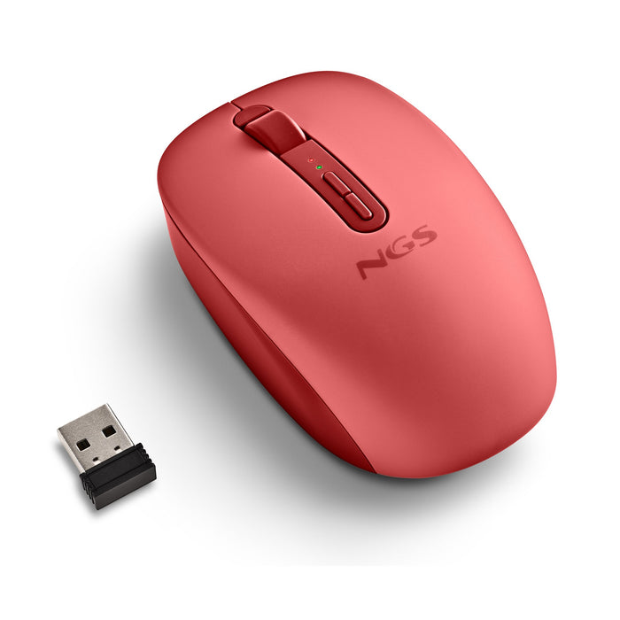 EAN 8435430628555 - NGS FOG DUAL RED ratón Universal Ambidextro RF Wireless + Bluetooth 1600 DPI imagen 2
