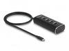 EAN 4043619642335 - DeLOCK 64233 hub de interfaz USB 3.2 Gen 1 (3.1 Gen 1) Type-C 10000 Mbit/s Negro imagen 1