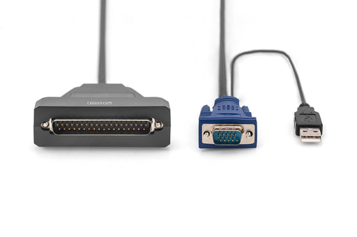 EAN 4016032447573 - Digitus DS-72212 cable para video, teclado y ratón (kvm) Negro imagen 2