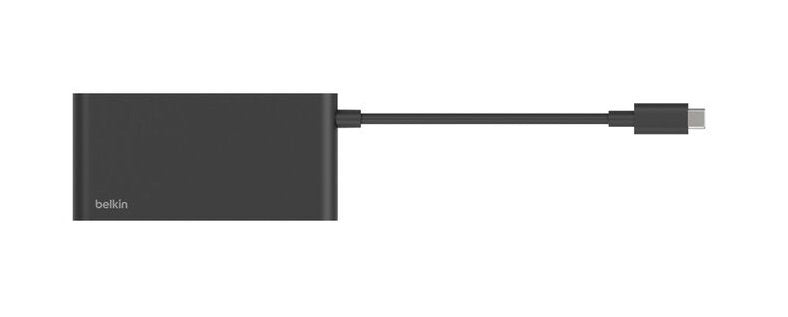 EAN 0745883924257 - Belkin AVC021HQBK hub de interfaz USB Tipo C 10000 Mbit/s Negro imagen 4