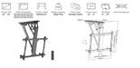 EAN 4015867227152 - Equip 650329 soporte para TV 177,8 cm (70") Negro imagen 10