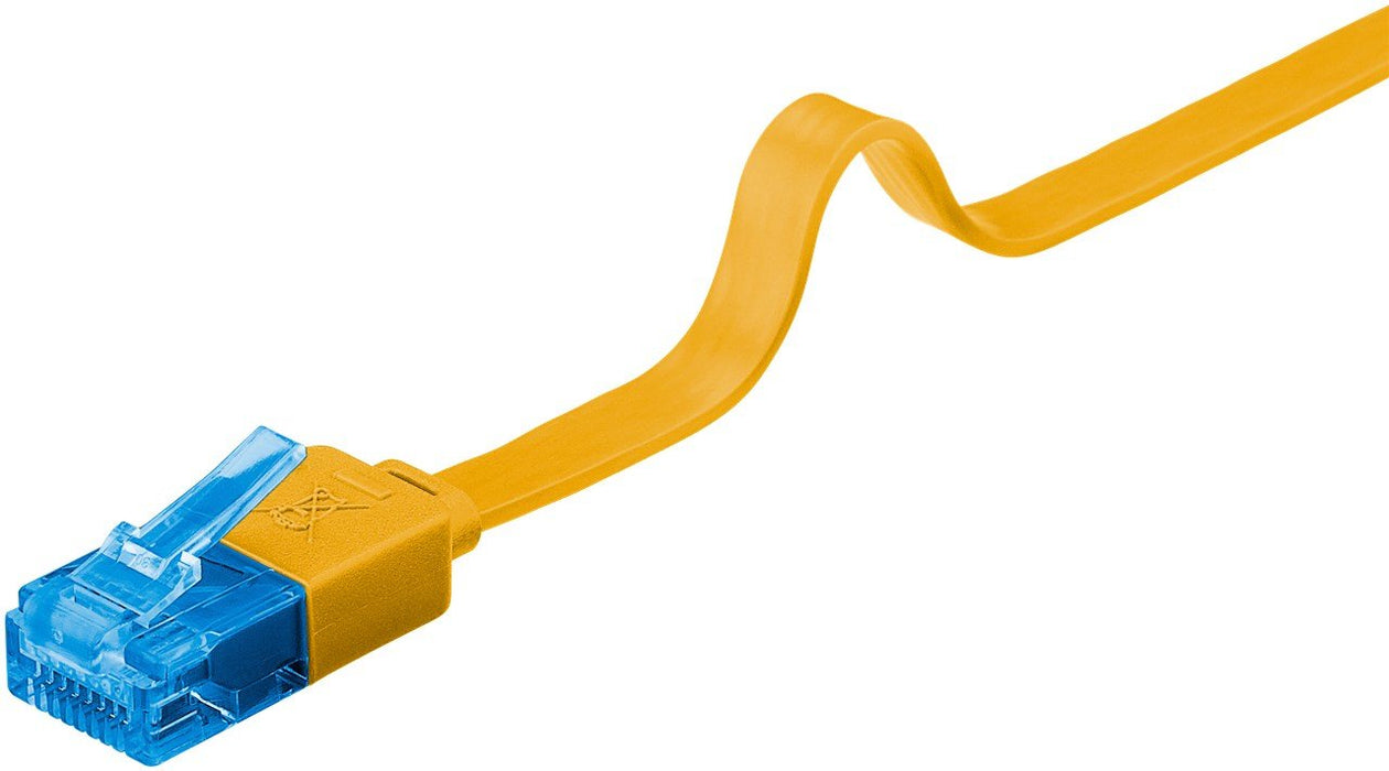 EAN 4040849963070 - Goobay 96307 cable de red Amarillo 1 m Cat6a U/UTP (UTP) imagen 5