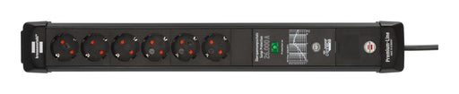 EAN 4007123691388 - Brennenstuhl 1951160611 regleta inteligente 6 salidas AC 1,8 m Negro imagen 2