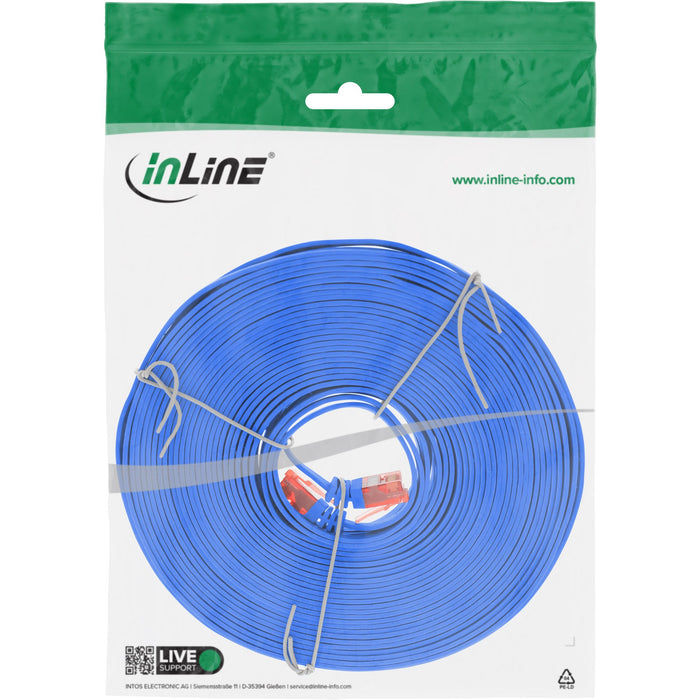 EAN 4043718157327 - InLine 71615B cable de red Azul 15 m Cat6 U/UTP (UTP) imagen 4