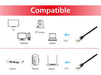 EAN 4015867163306 - Equip 605697 cable de red Negro 0,5 m Cat6a S/FTP (S-STP) imagen 5